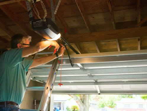 Garage door repair in Christiansburg, VA